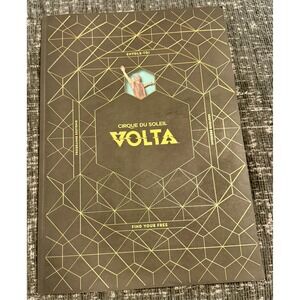 Cirque du Soleil Volta Souvenir Program Book Excellent Gold Foil Tour Merch